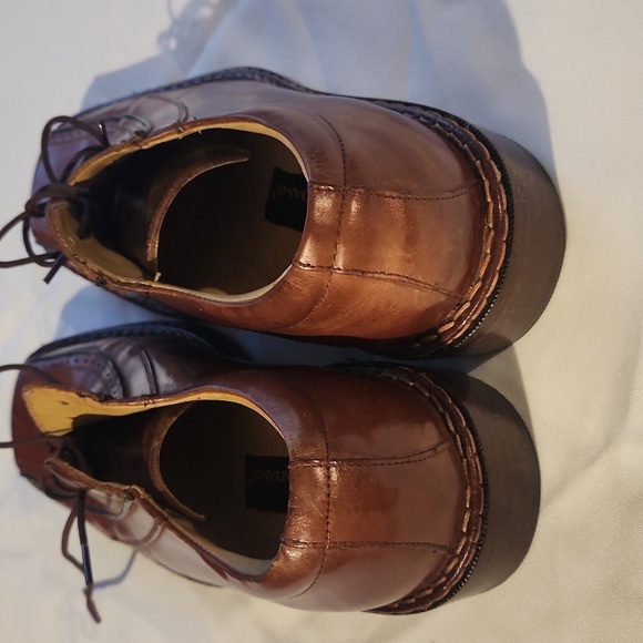 Stacy Adams Men's Brown Leather Dress Shoes - Picture 3 of 6